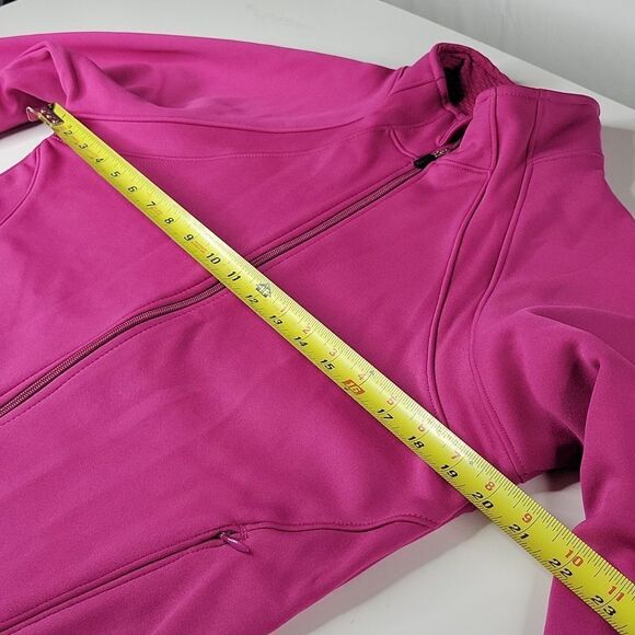 M CHAMPION full zip fuschia pink ACTIVE COAT ATHLEISURE JACKET mediu - Picture 2 of 15